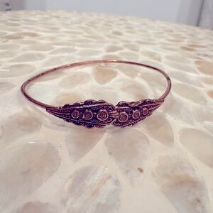 Elegant Copper Cuff Bracelet